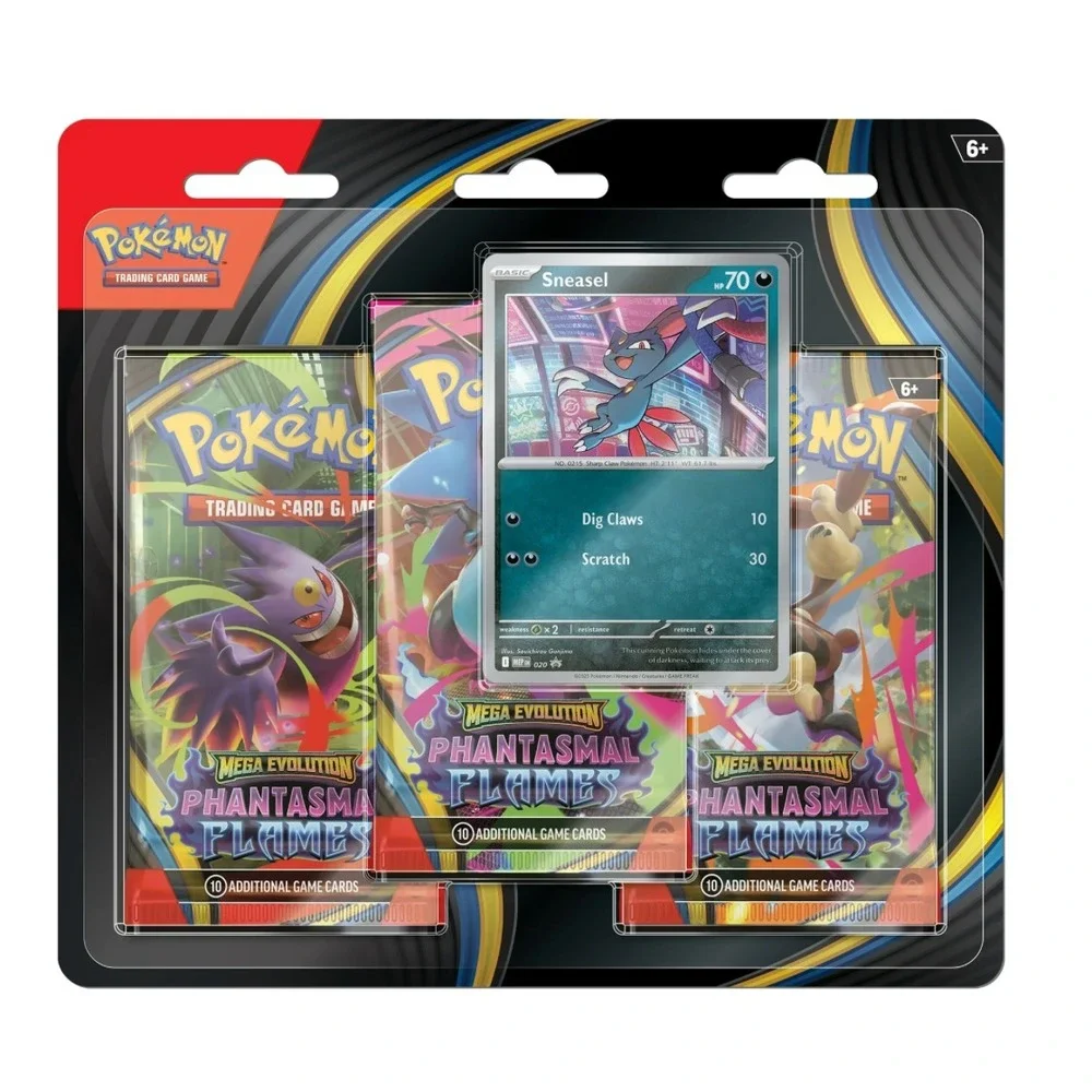 POKEMON TRADING CARD GAME/PHANTASMAL FLAMES/THREE -BOOSTER BLISTER/NEW/17030926